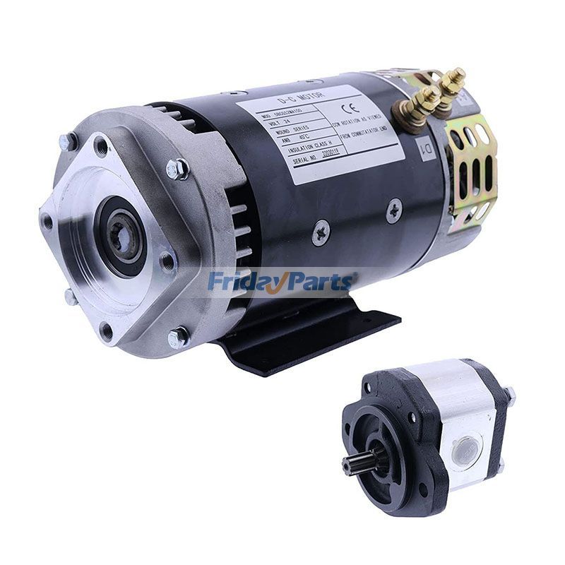 Motor eléctrico de 24 V 40844GT y bomba hidráulica 96193GT para Genie GS-1530 GS-2032 GS-2046 GS-3232 GS-4655