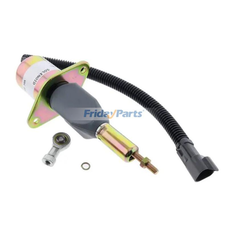 Loader 24 V Diesel Shutoff Solenoid Wheel