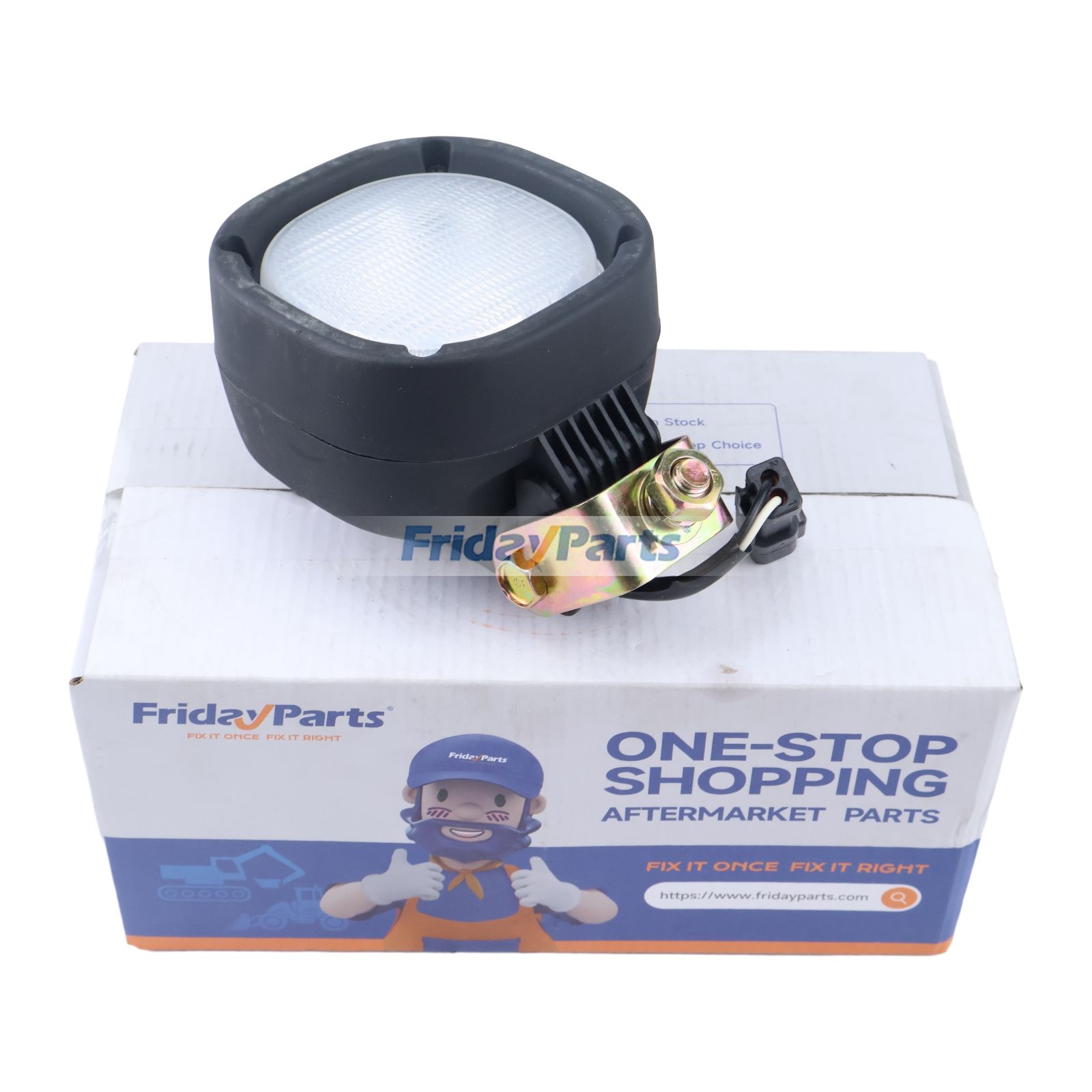 24V Floodlamp AT446759 for John Deere Engine 4045 6068 6090 6135 Loader 444K 524K