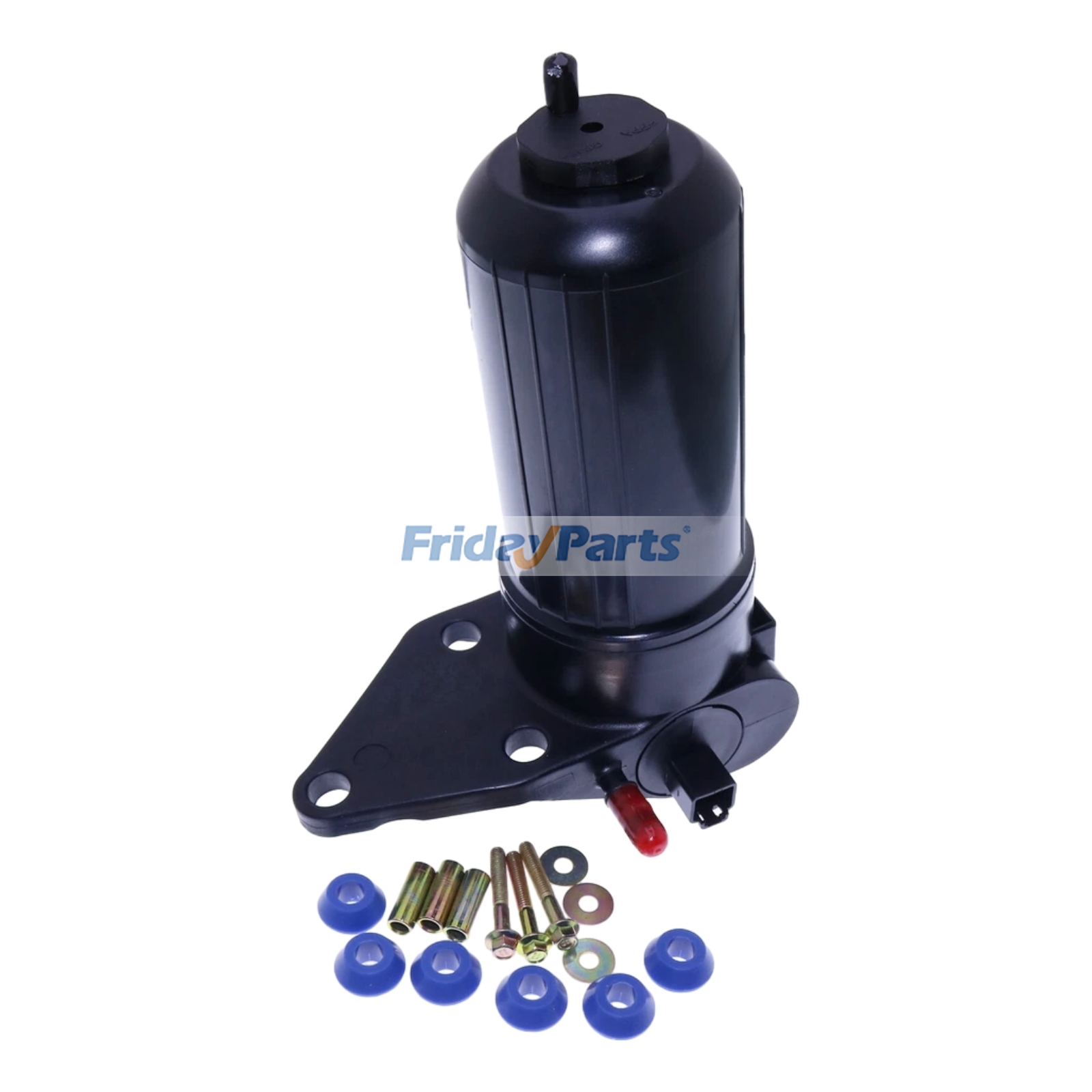 24V Fuel Filter Assembly 446-1895 4132A018 for Perkins Caterpillar CAT Engine 3054C Excavator 312D2 312D2L 313D2 313D2L 3320D