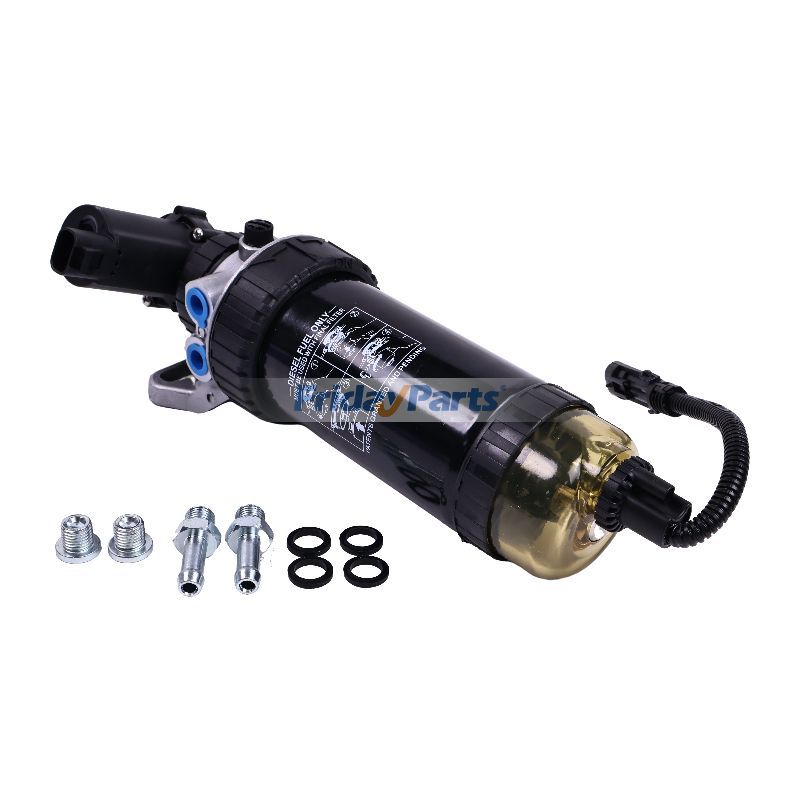 Ensemble de filtre à carburant 24 V RE559946 pour moteur John Deere 4045 6068 210 130G 160GLC 180GLC 210G 444K 605K 655K 550K 650K 700KpourPour JOHN DEERE