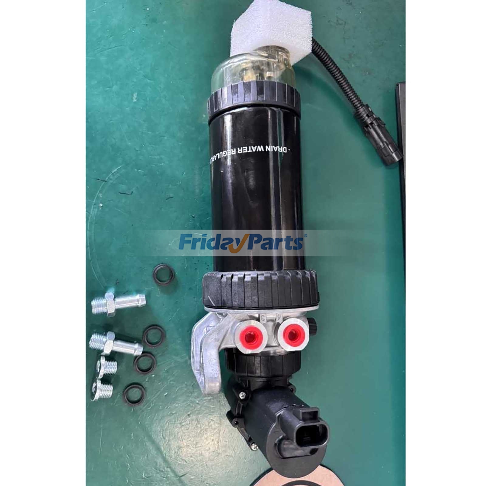 Fuel Filter Assembly With Sensor for Dozer,Engine,Excavator,Loader