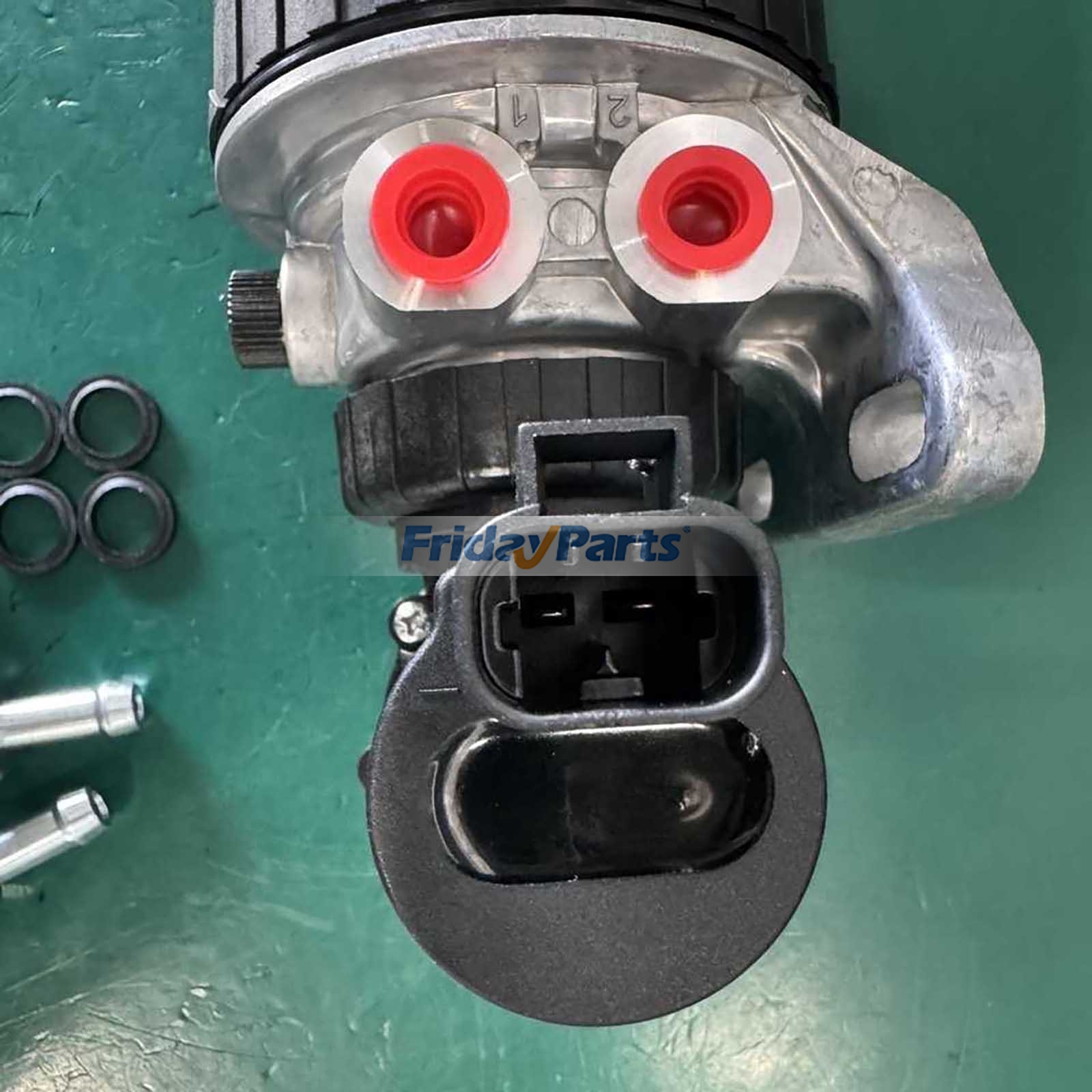 Fuel Filter Assembly With Sensor compatible with Dozer,Engine,Excavator,Loader
