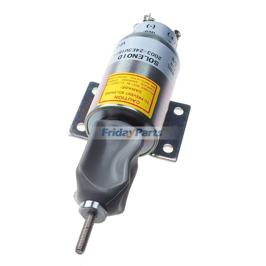 Électrovanne d'extinction de carburant 24 V Pour Woodward