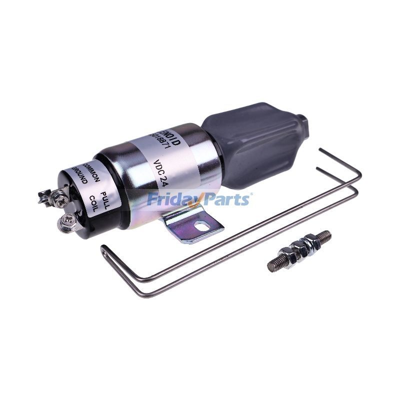 Engine 24V Fuel Shut Off Solenoid Replace Woodward