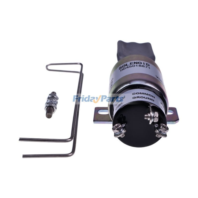 FridayParts 24V Fuel Shut Off Solenoid Replace Woodward