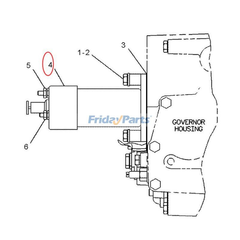 24V Fuel Shut Off Solenoiderpillar CAT in Stock in China,USA,China Stock