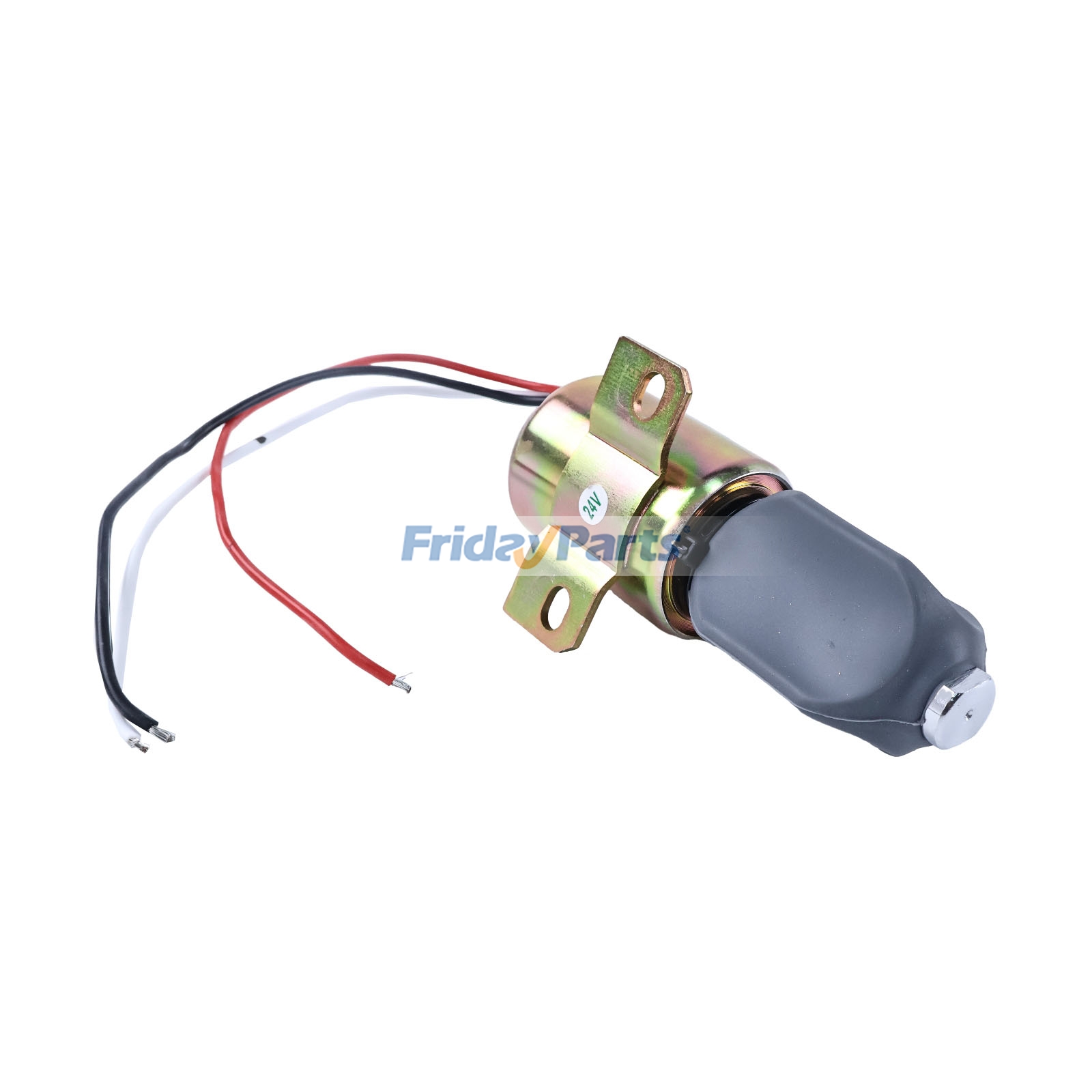 Fuel Shut Off Solenoid compatible with Excavator,Off-Road Truck
