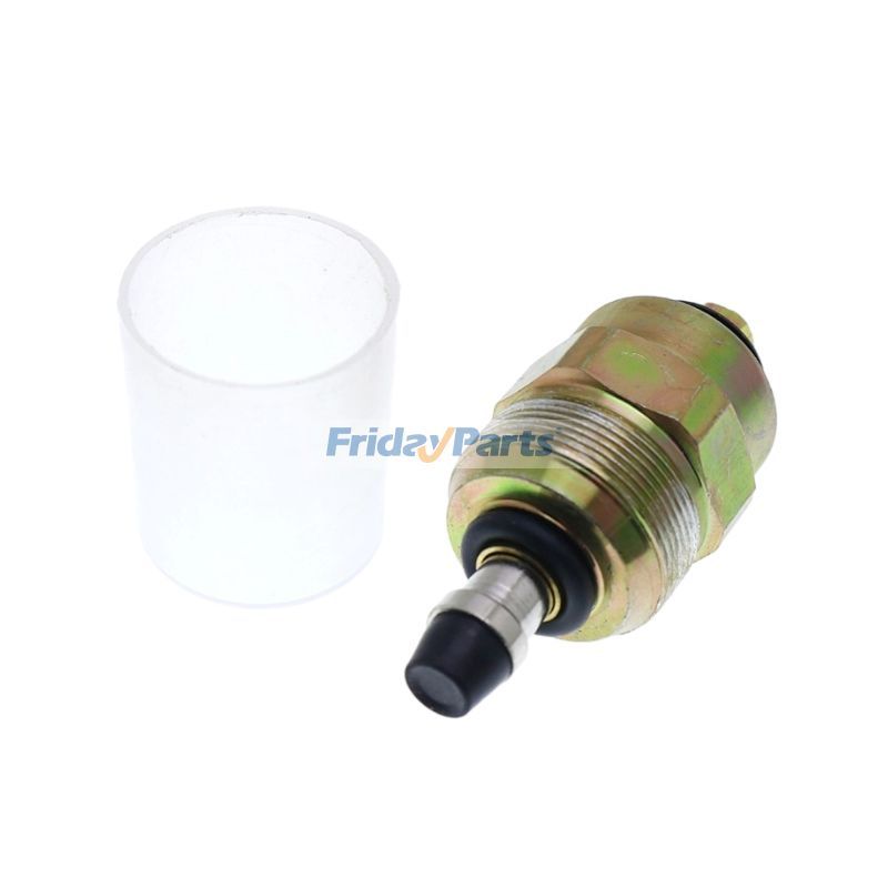 24V Fuel Shut-Off Solenoid Valve 79082108 42547161 for New Holland FW90 LW110 E215B