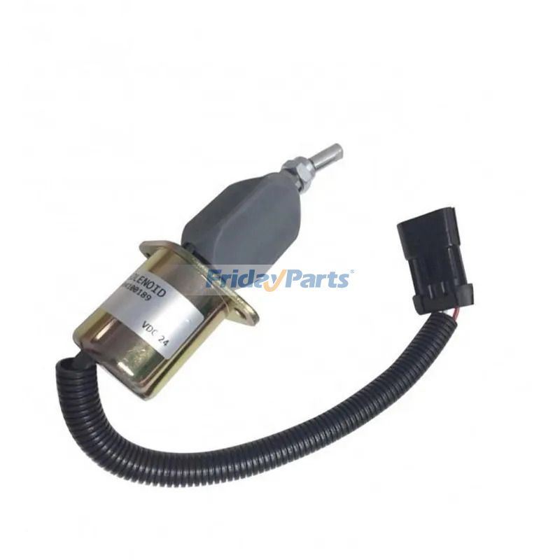 Solenoïde D'Arrêt SA-4780-24 24V - Compatible Fiat Hitachi FH200-3, Hitachi EX215