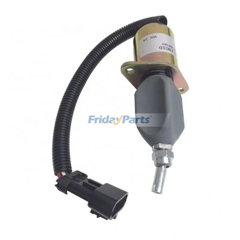 Solénoïde d'arrêt de carburant 24 Vpour Moteur,Pelle,Autres