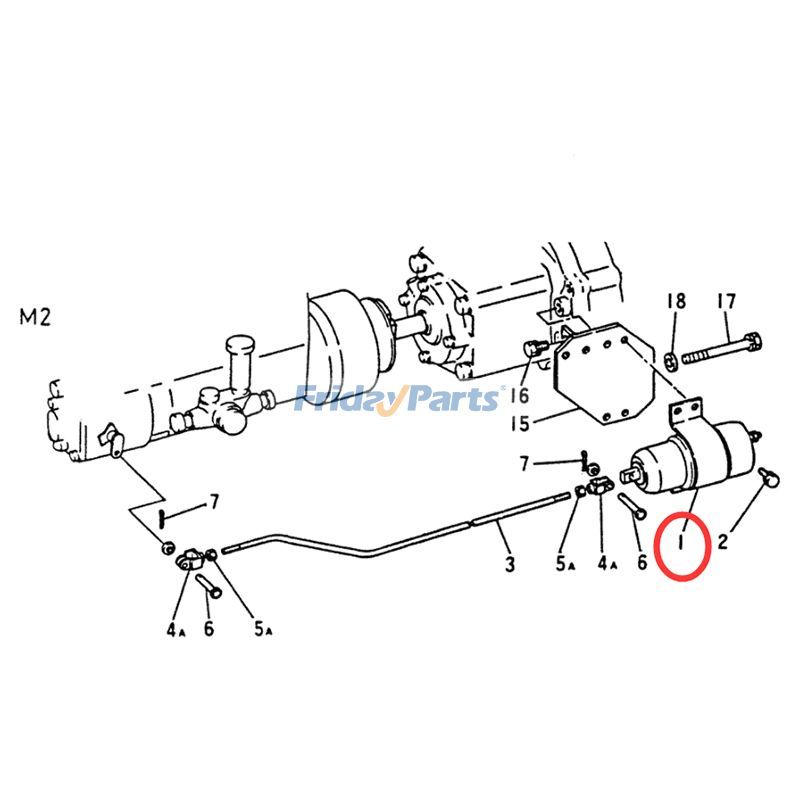 24-V-Kraftstoffabsperrmagnet für Mitsubishi Kebolcobei FridayParts kaufen