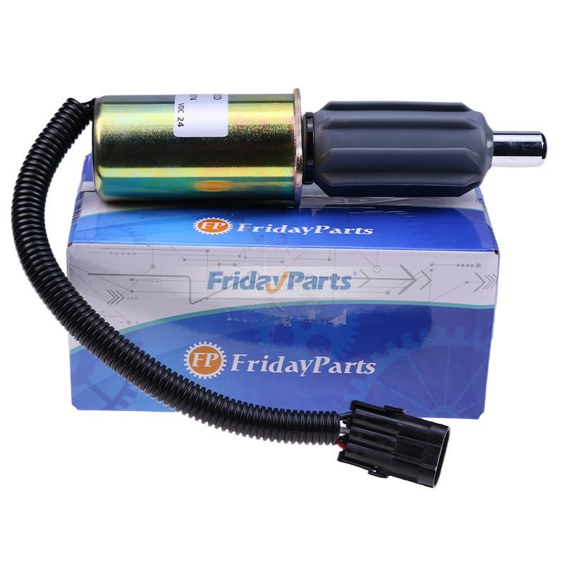 24V Fuel Shutoff Solenoid 3921980 for Cummins Engine 6CT 6CTA 6C 8.3