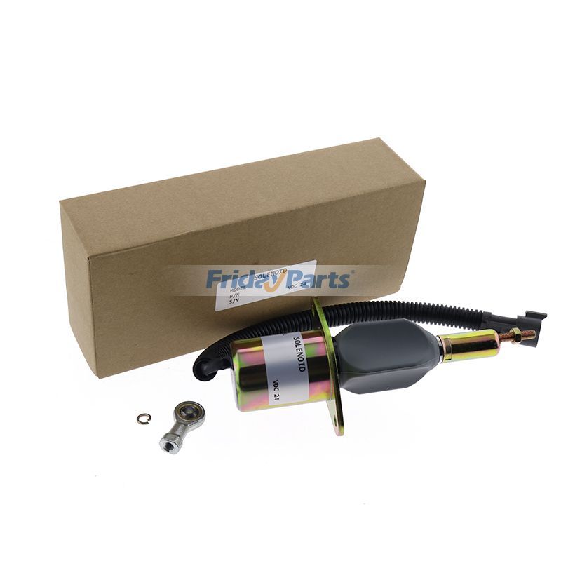 24V Fuel Shutoff Solenoid 4063712 SA-5030-24 for Cummins Engine 6CT 8.3L