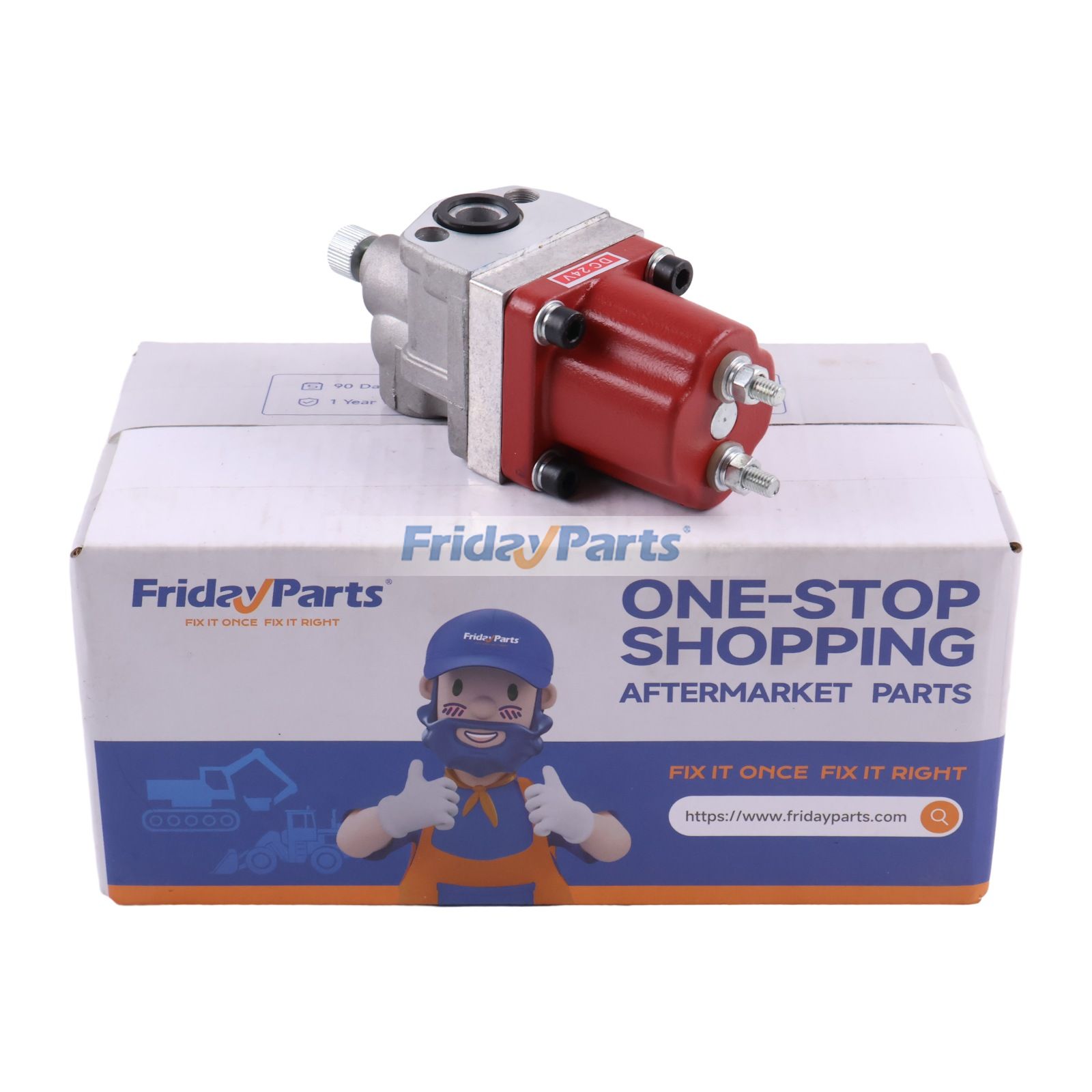 24V Fuel Shutoff Solenoid Valve 3348327 for Cummins Engine K38 K50 M11 MECHANICAL