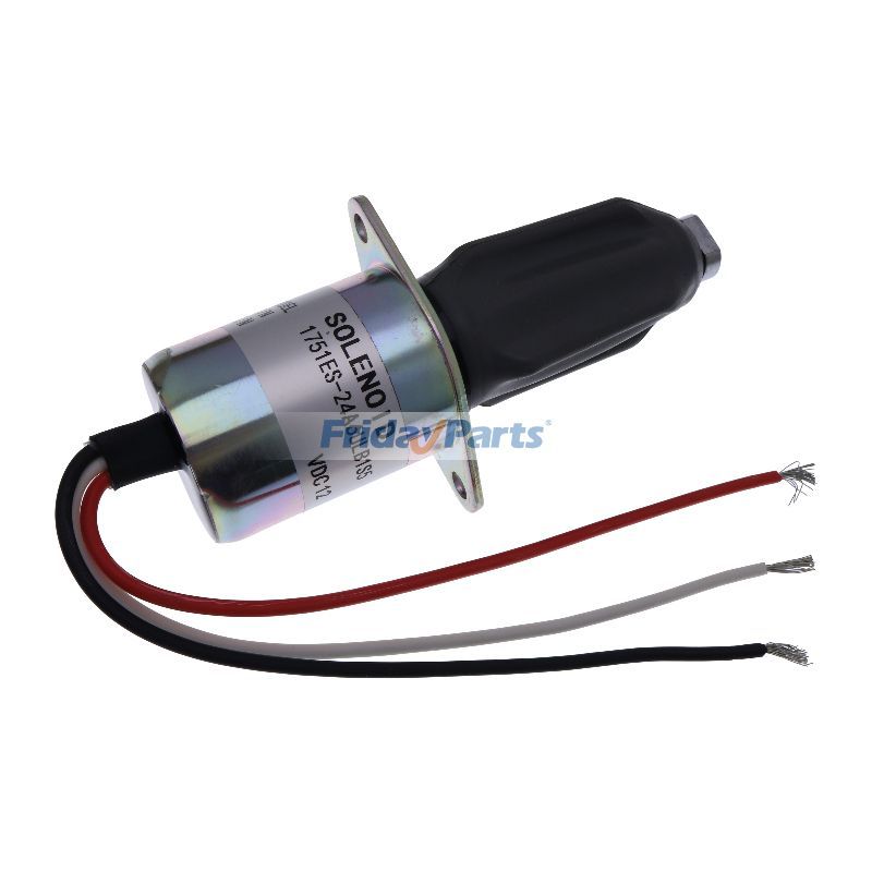 24V Fuel Shutoff Stop Solenoid Valve for Engine