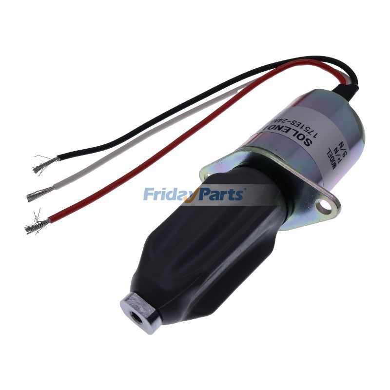 Engine 24V Fuel Shutoff Stop Solenoid Valve