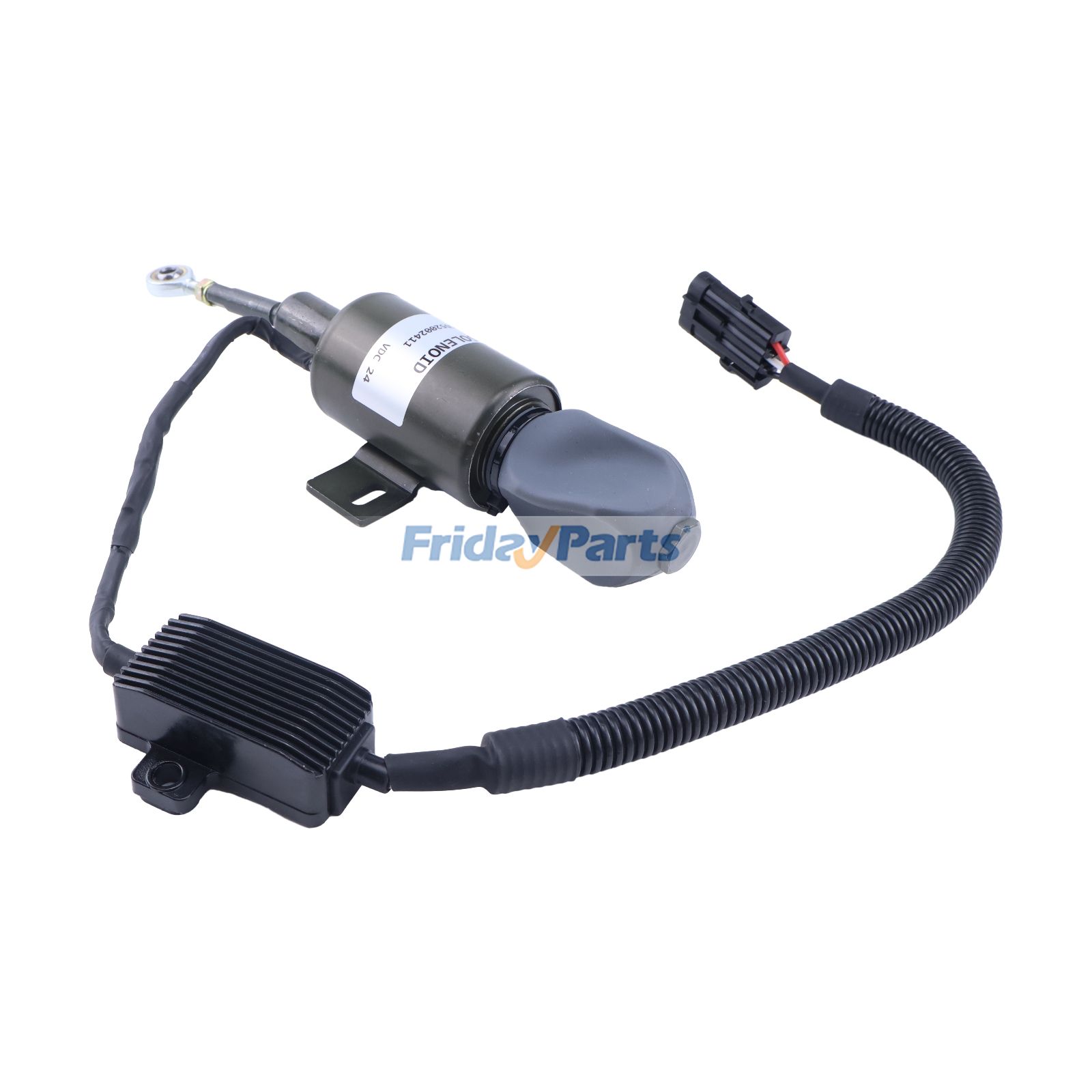 24V Fuel Shutoff Stop Solenoid Valve M3019-1115100A for John Deere Tractor 4200 4300 4400 4500 4600 4700