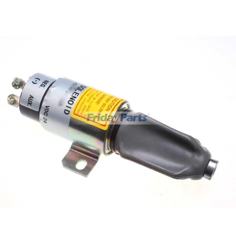 Solénoïde d'arrêt de carburant 24 V 1751-24E7U1B1S5 pour Mitsubishi S6K S4KT 4D31 6D31 Caterpillar CAT E70B 320B 320C Komatsu PC60-7 PC130pourPour CAT,Pour KATO,Pour KOMATSU