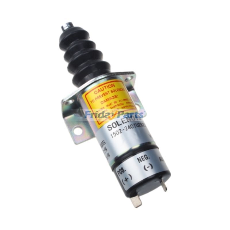 24V Fuel Stop Solenoid Valve 1502-24C7U2B2S1 for Lister Petter Engine LPW LPWS LPWT Woodward