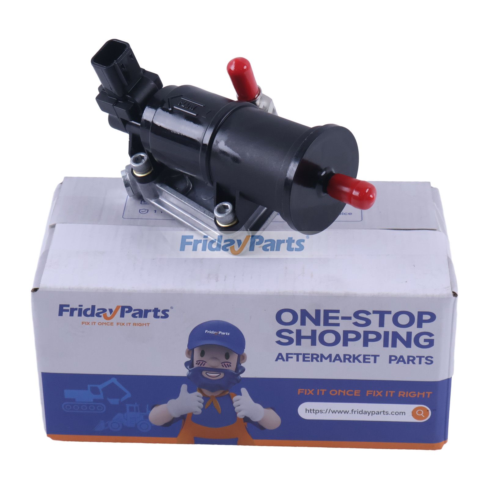 24V Fuel Transfer Pump 446-5411 for Caterpillar CAT Engine C7.1 Loader 950GC 962MZ 938M 926M 930M Generator XQP200 XQ230 LC51XX