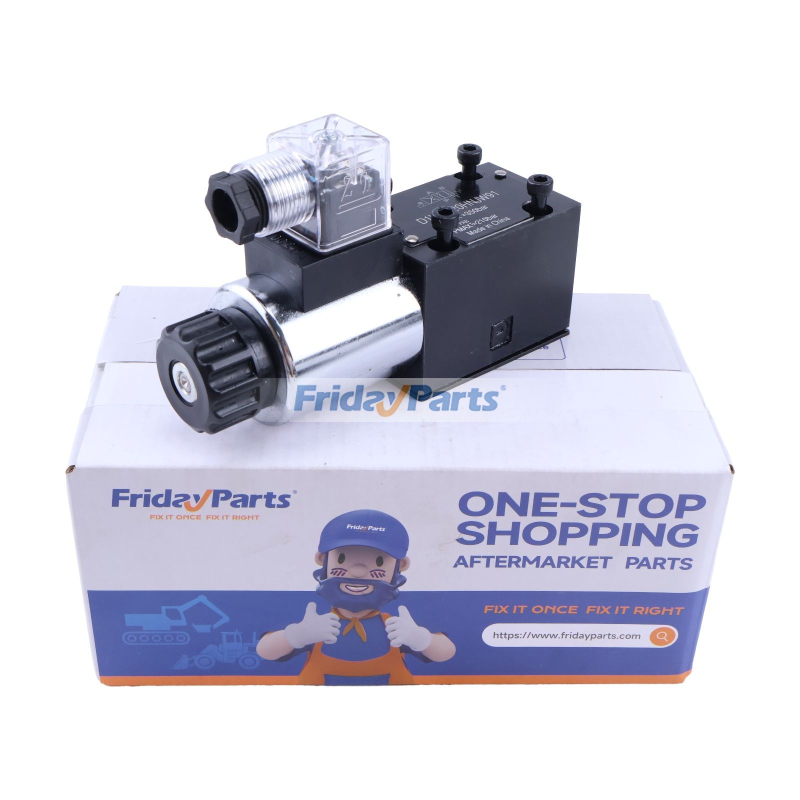 24V Aftermarket Parker D1VW020HNJW91 Hydraulic Directional Solenoid Valve