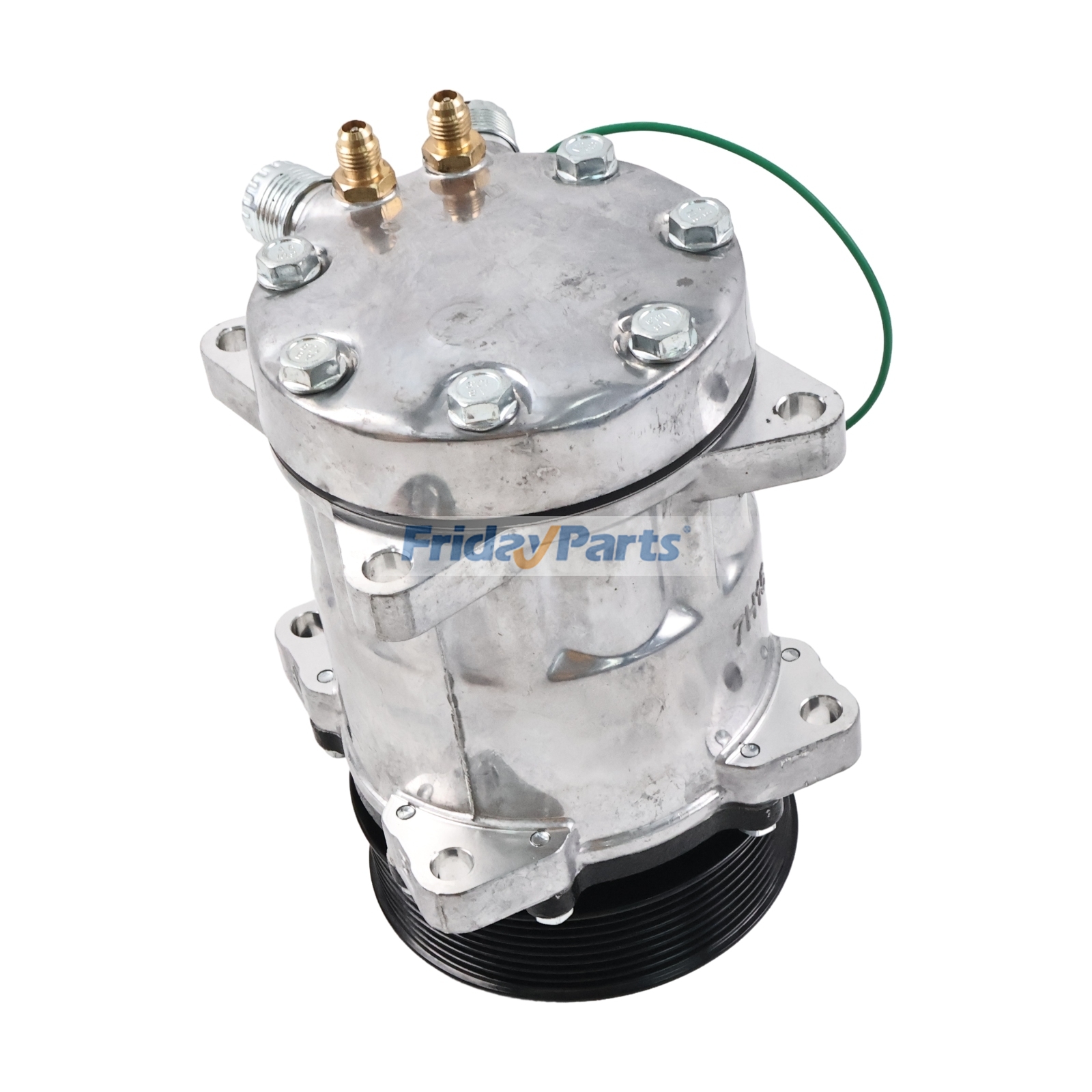 FridayParts 24V SD7H15 A/C Compressor