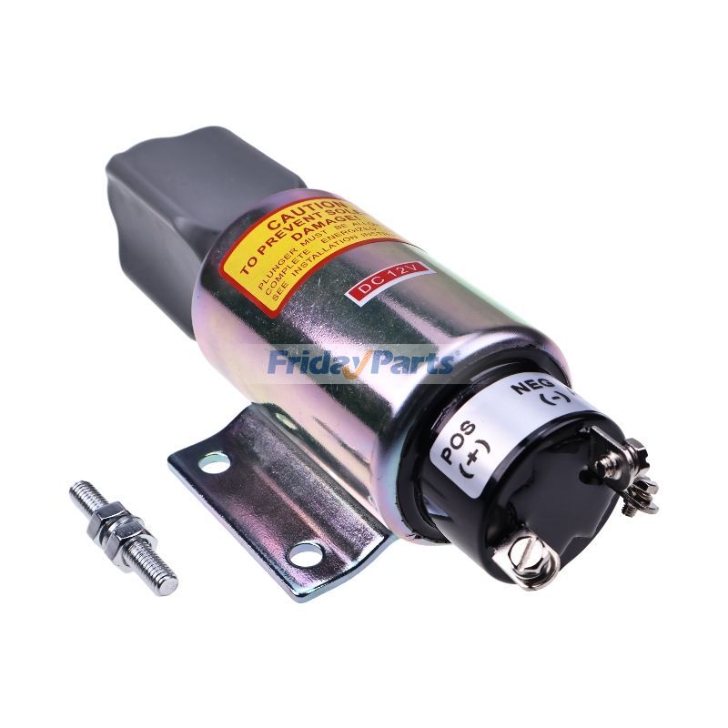 24V Shutoff Solenoid Valve replace Woodward for Engine