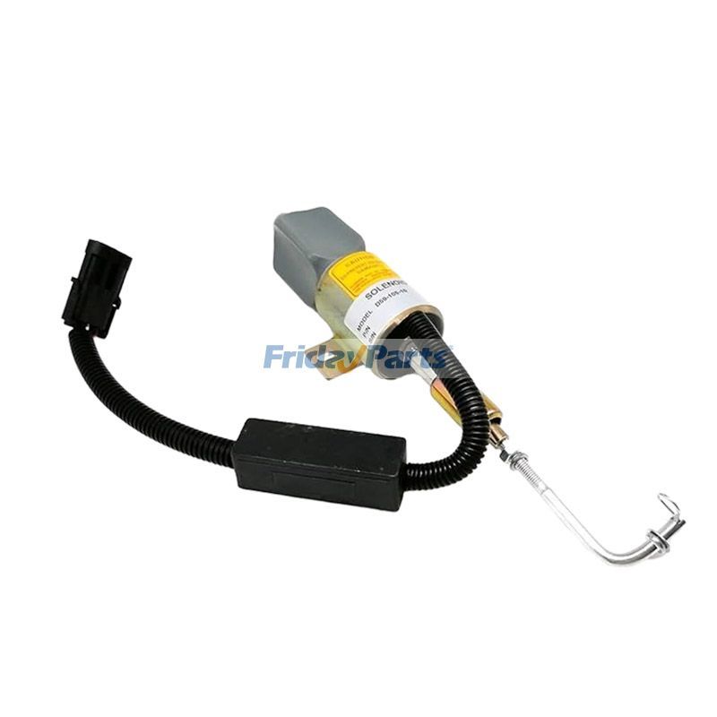 24V Shutoff Solenoid Valve 3928219 1756ES-24E3ULB1S1 for Cummins 6CT 5.9 8.3 Shangchai 6114 Engine