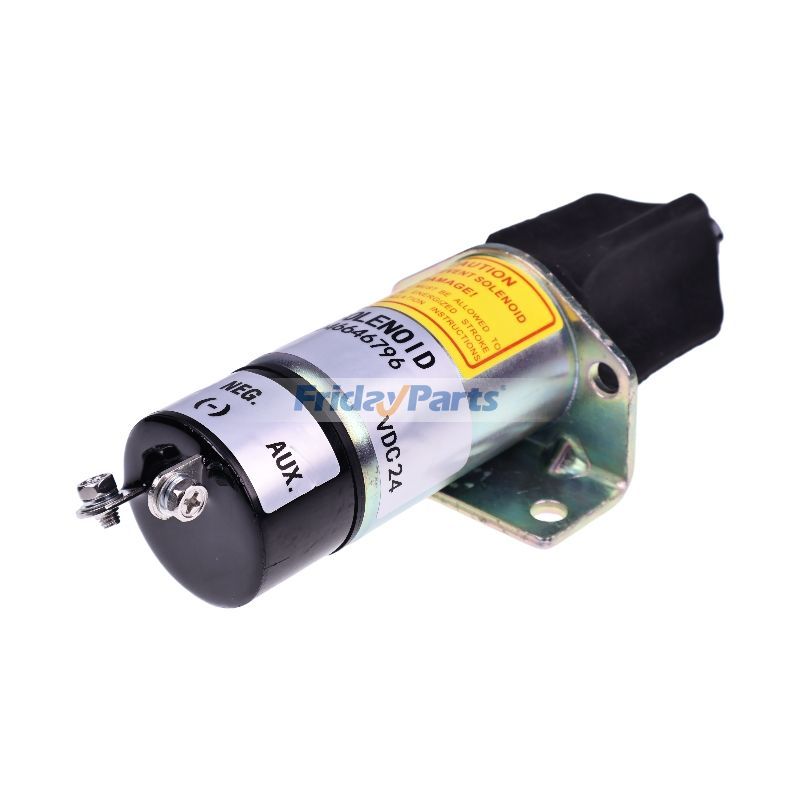 Engine 24V Shutoff Stop Solenoid