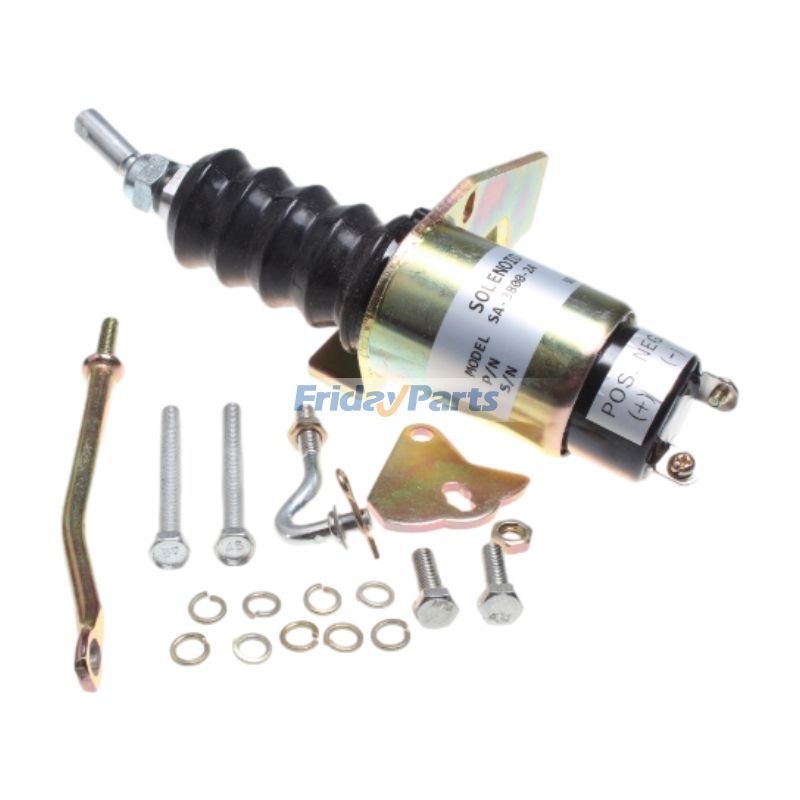 24V Shutoff Stop Solenoid SA-3800-24 1751-24RU1B2S1 Replace Woodward