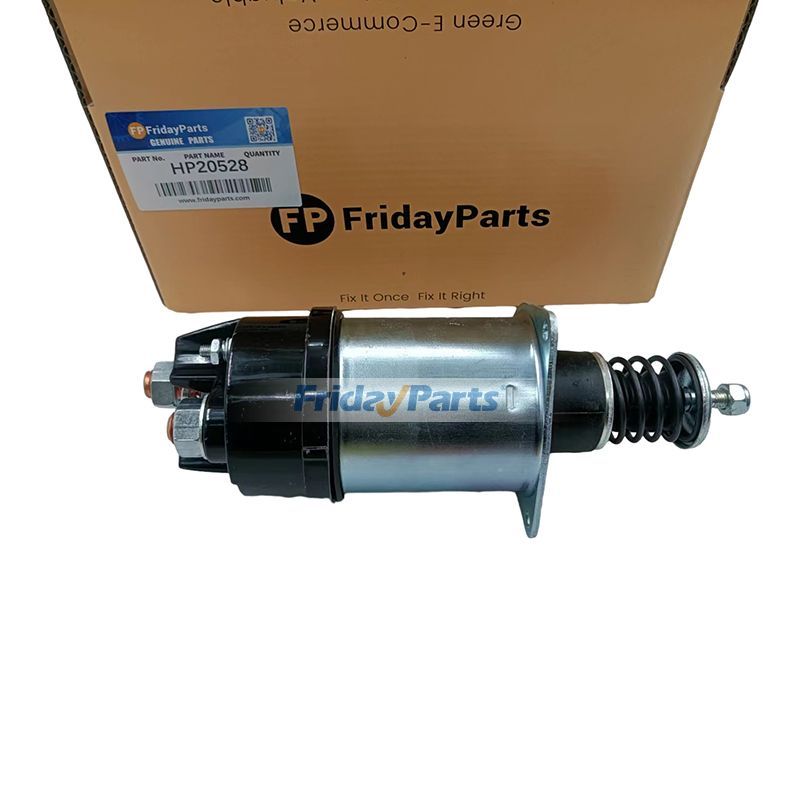 24V Solenoid 3E7859 for Caterpillar CAT Engine 3116 3126B & Wheel Loader 950G & Crawler 953C D5M