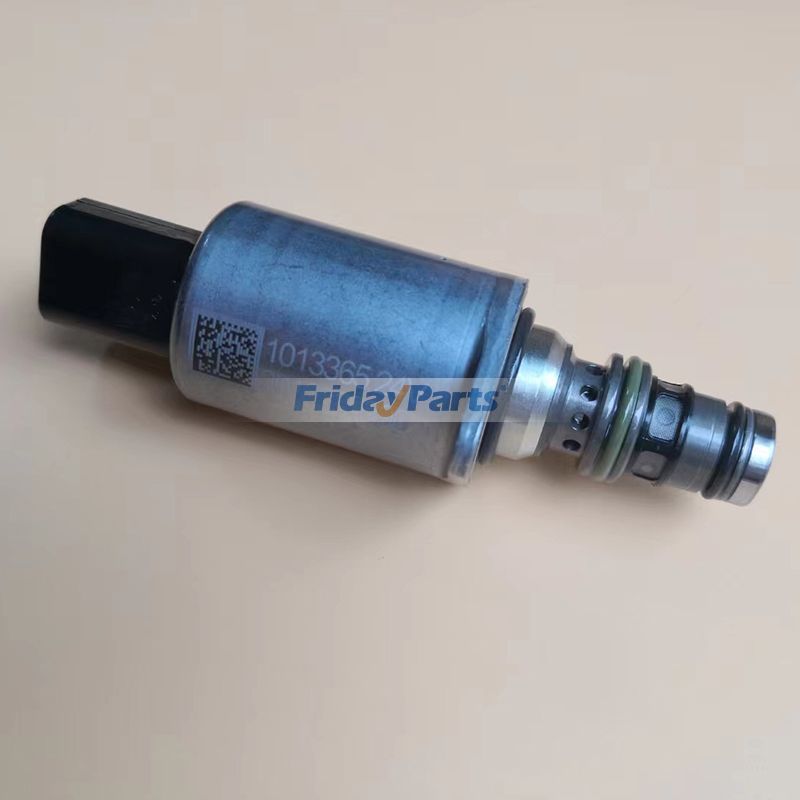 Válvula solenóide 24V 1013365 para escavadeira Sany SY215 SY235 SY325