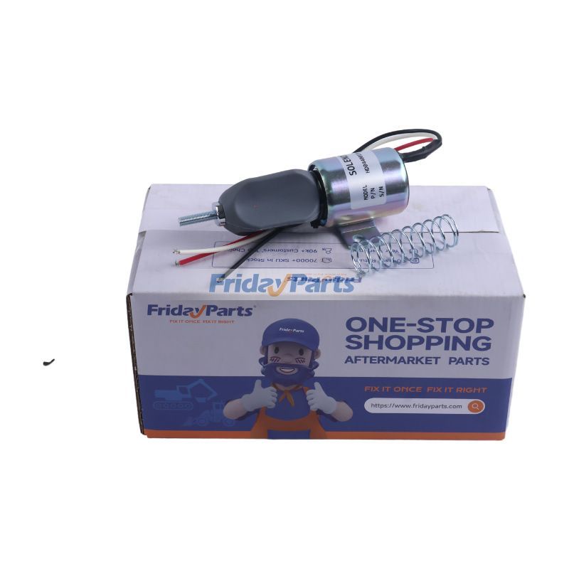 24V Aftermarket Woodward 1751ES-24E2ULB1 Solenoid Valve for Engine