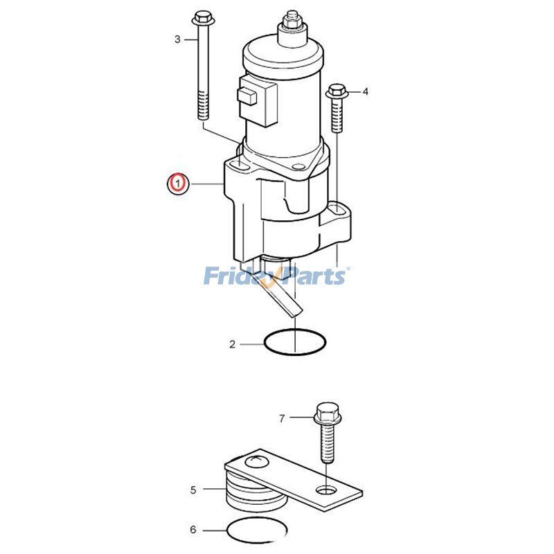  24V Solenoid Valve Penta For VOLVO