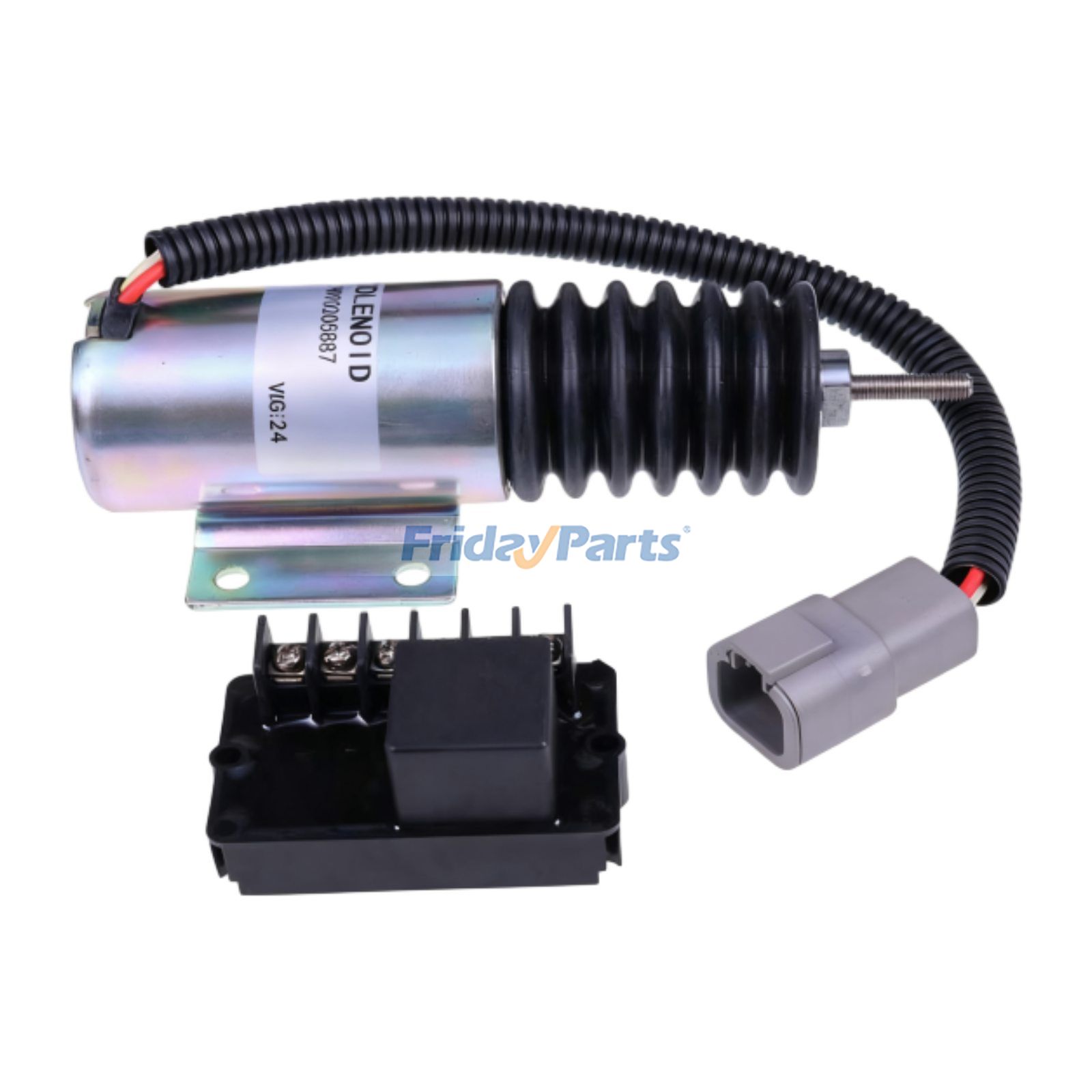 パワーキャット Válvula solenoide 24V 307-5598 P613-A53V24 para motor Caterpillar