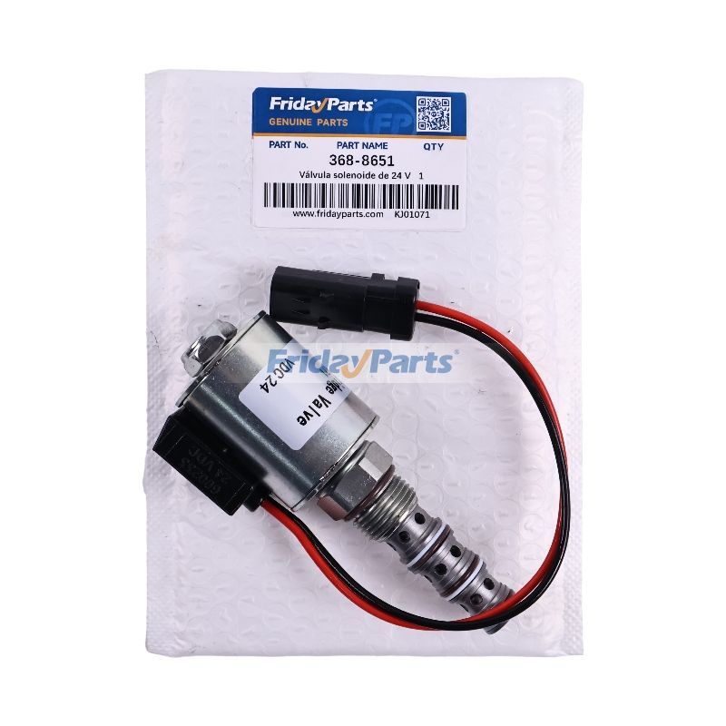 24V Solenoid Valve For CAT Engine,Excavator
