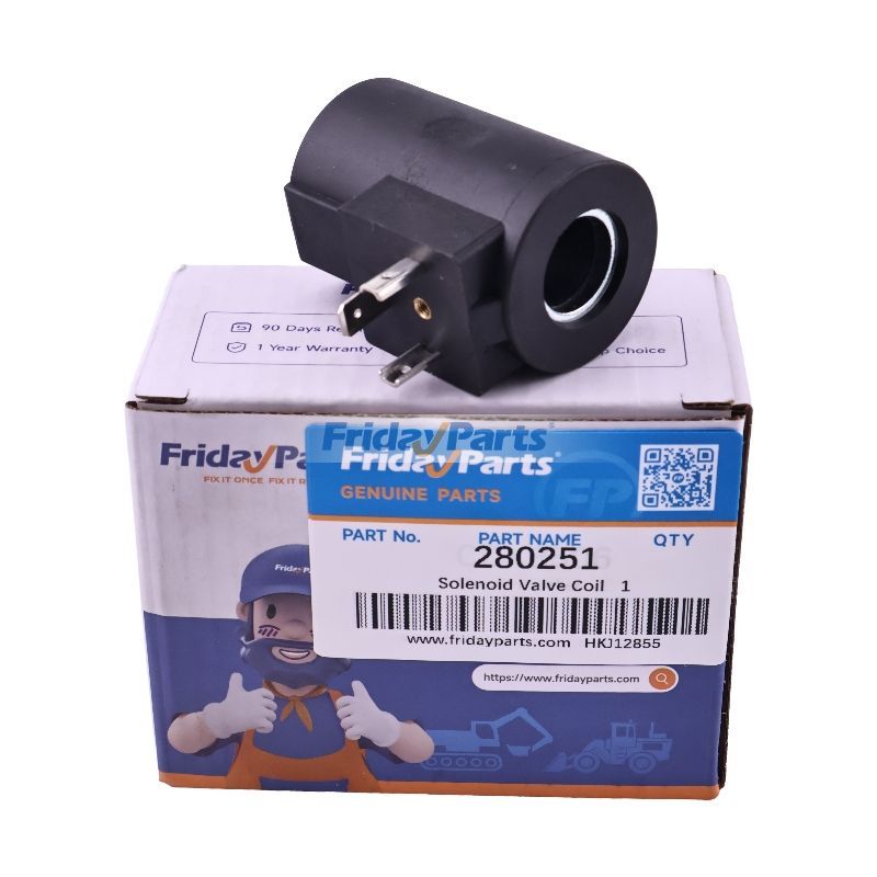 Aftermarket Bucher 280251 24V Solenoid Valve Coil