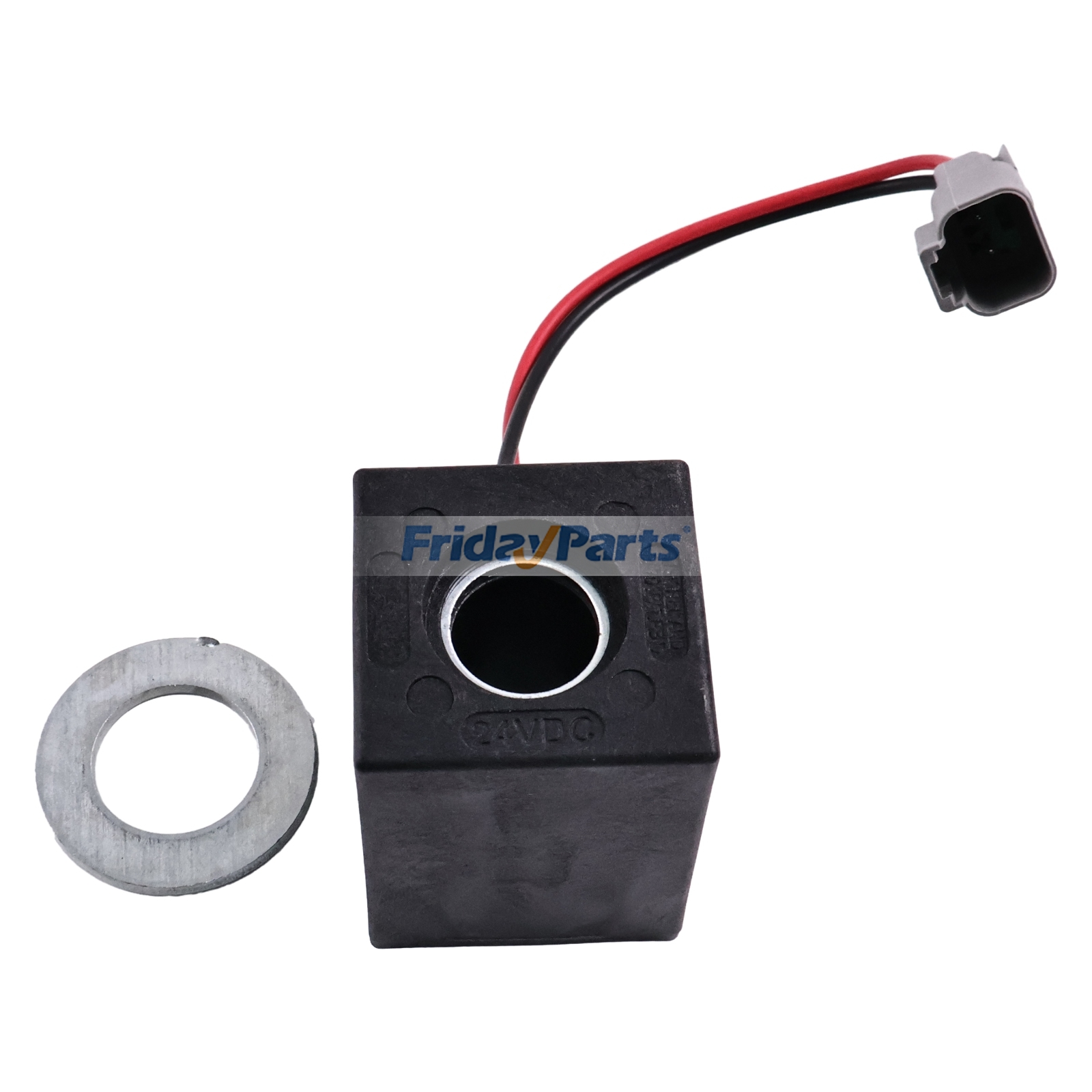 FridayParts Solenoid Valve Coil with Spacer