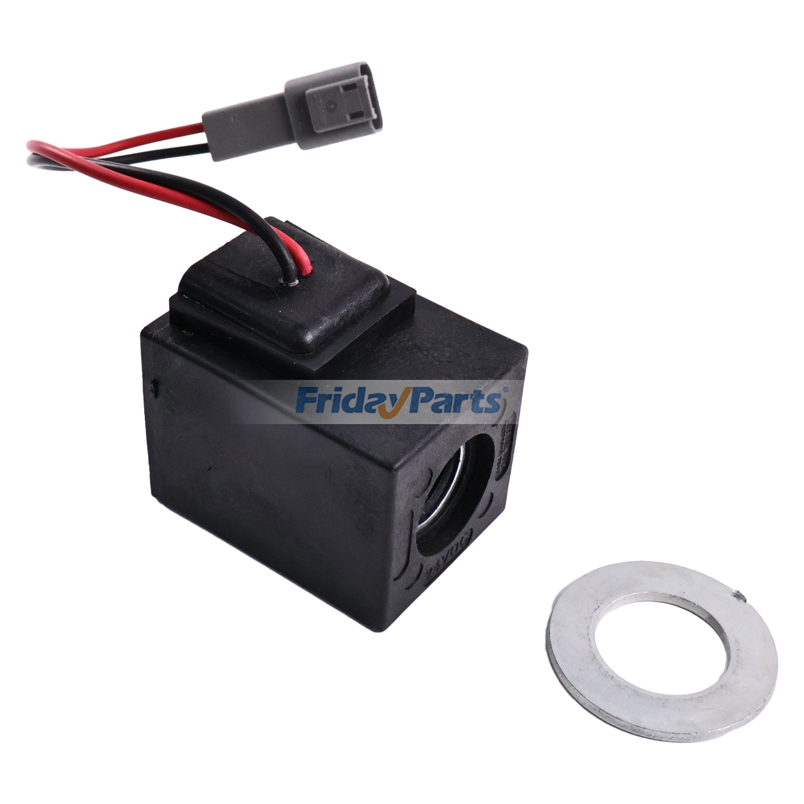 24V Solenoid Valve Coil with Spacer for New Holland Loader 555E