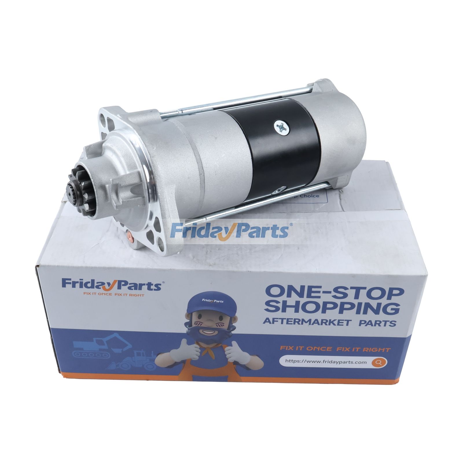 24V Starter Motor RE549230 for John Deere Engine 4045 6068 6090 Tractor 7230R 7250R 7290R 8245R 8310R 8320R 8335R 8360R 8370R