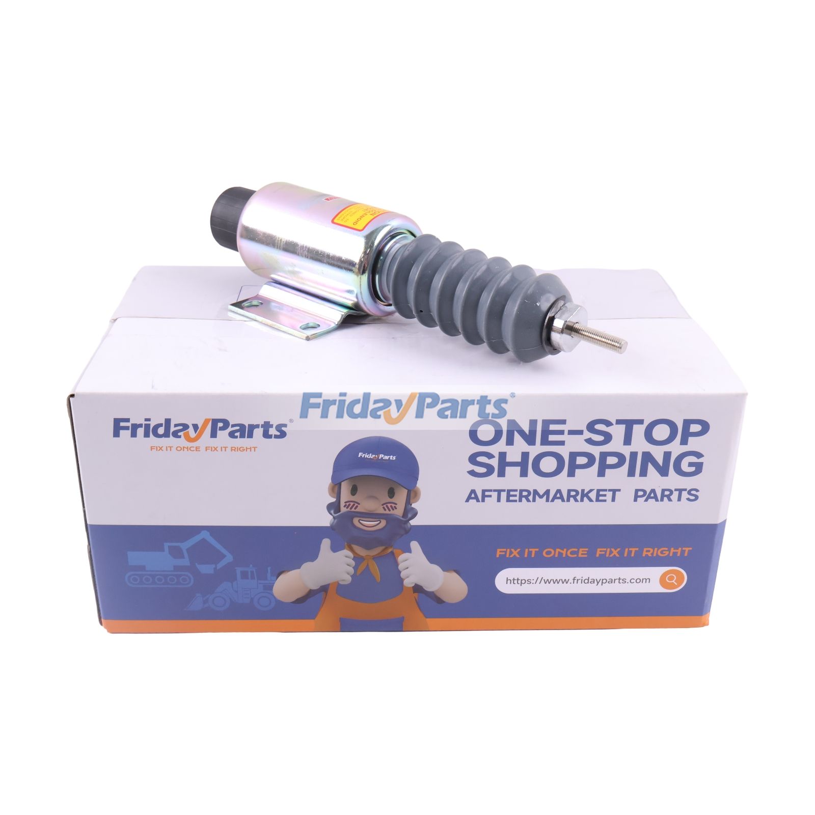 24V Aftermarket Woodward 2370ES-24E6G1B2S1 SA-3973 Stop Solenoid for Genset Big Engine