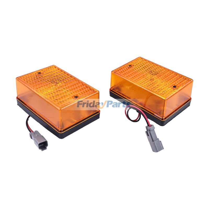 2 Pcs 24V Tail Lamp 3E-6466 162-2073 for Caterpillar CAT Engine 3408 3406C 3306 Loader 910E 914G 918F 924F 962G