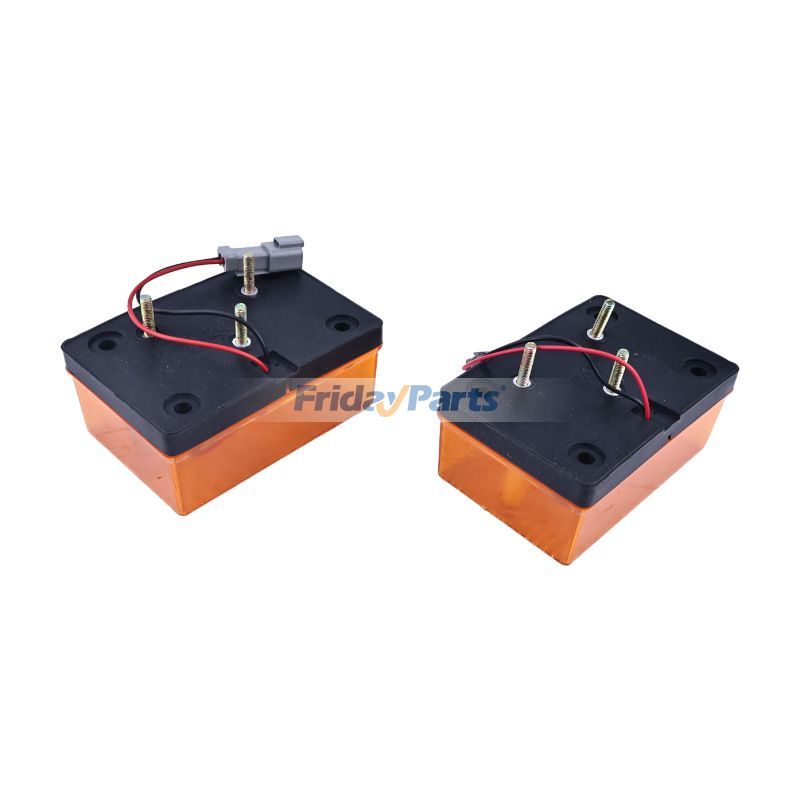 FridayParts 2 Pcs 24V Tail Lamperpillar CAT