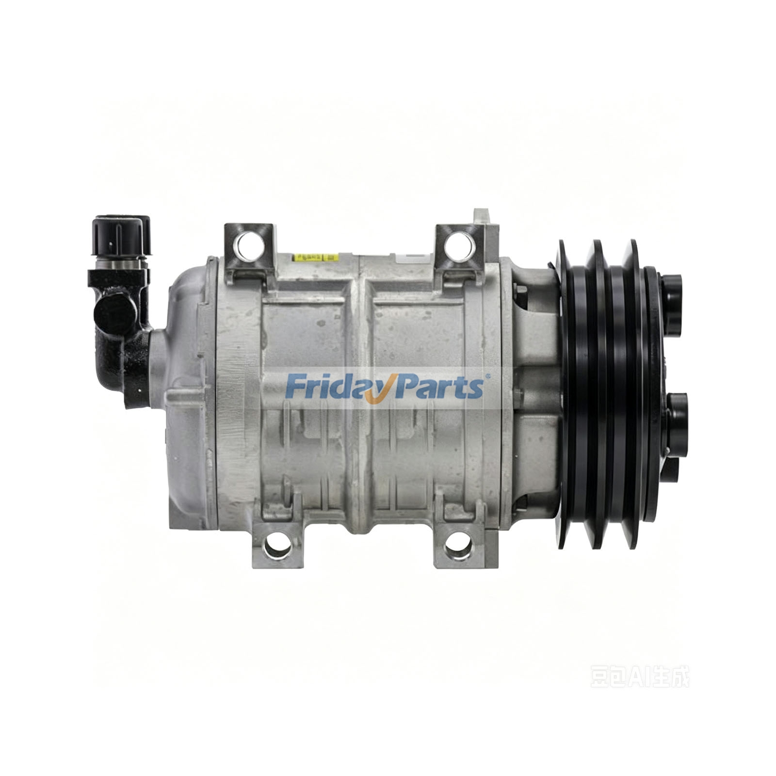 24V TM15 135mm 2 Grooves A/C Compressor Replacement for Valeo 488-45090 103-55090