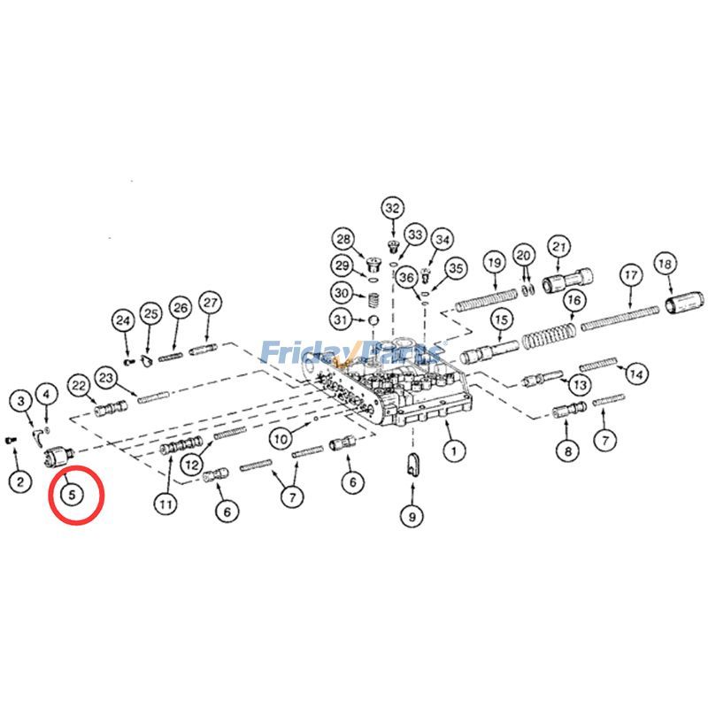 Achetez Électrovanne de commande de transmission 24 V chez FridayParts