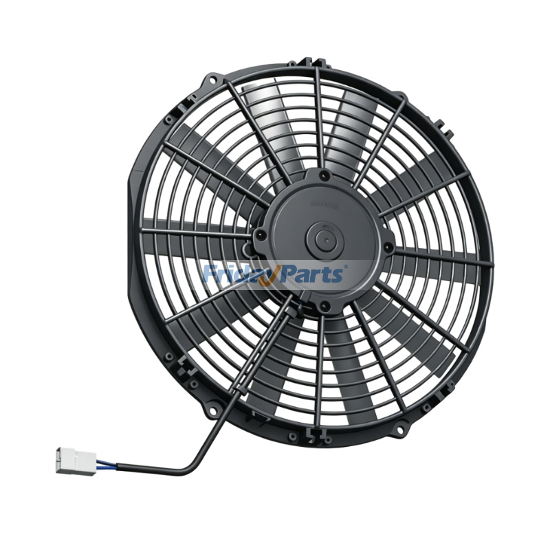 Ventilador axial de refrigeración de aspas rectas con enchufe blanco de 24 V, repuesto para Spal VA10-BP50/C-25S