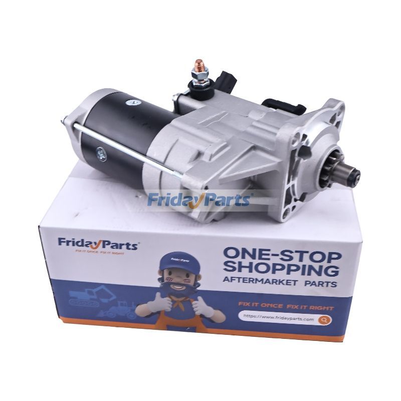 24V 10T Starter Motor 8605784 for New Holland Loader W130 W130B W170B W190B W170C W230C W130TC