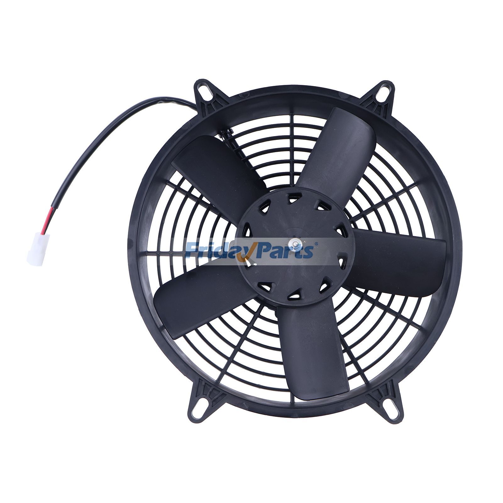 Ventilador de radiador de 24 V y 280 mm Spal VA59-BP70/LL-37A para camión, excavadora y autobús de FridayParts
