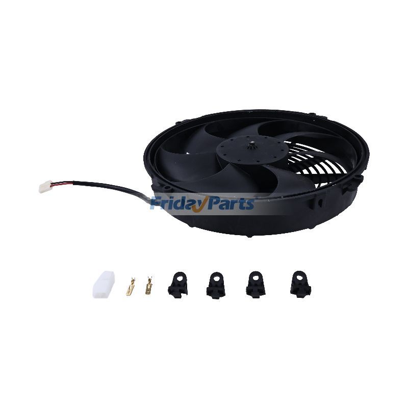 Extracteur de ventilateur à pales incurvées pour condenseur Pour Spal